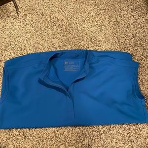 Rafaela royal blue XS scrub top